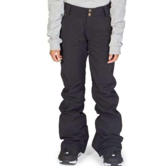 NWT XL Black DC Viva Softshell Snowboarding/Skiing Snow Pants - Picture 1 of 9